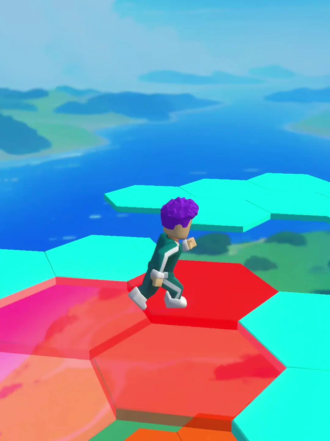 Leo's blocking note — The players occupy different colored tiles. A still establishes staging, not movement or order.