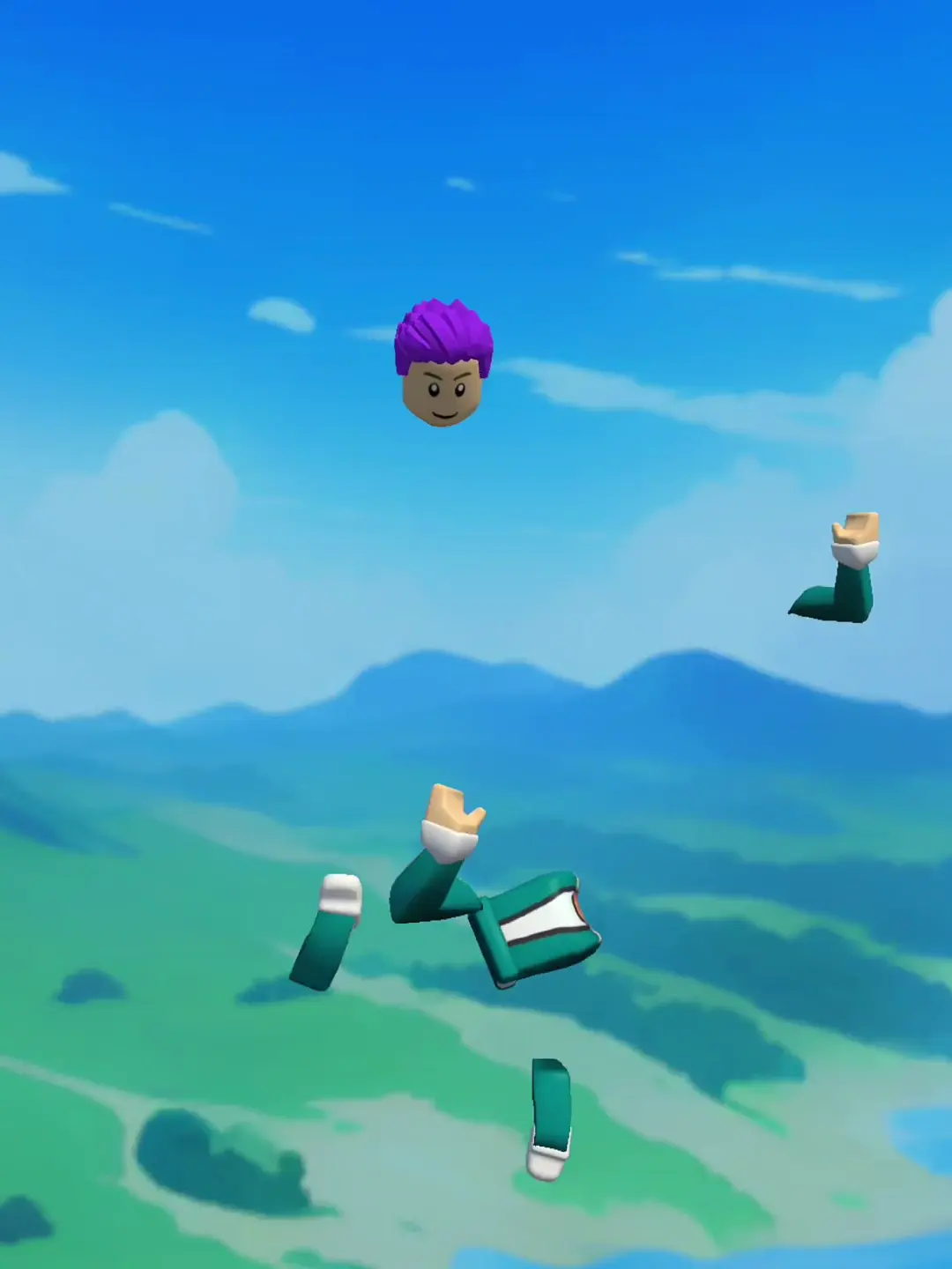 Zoe's stem-by-stem check — Two avatars sit at different heights around the cyan curve. One still cannot show the timing between them.